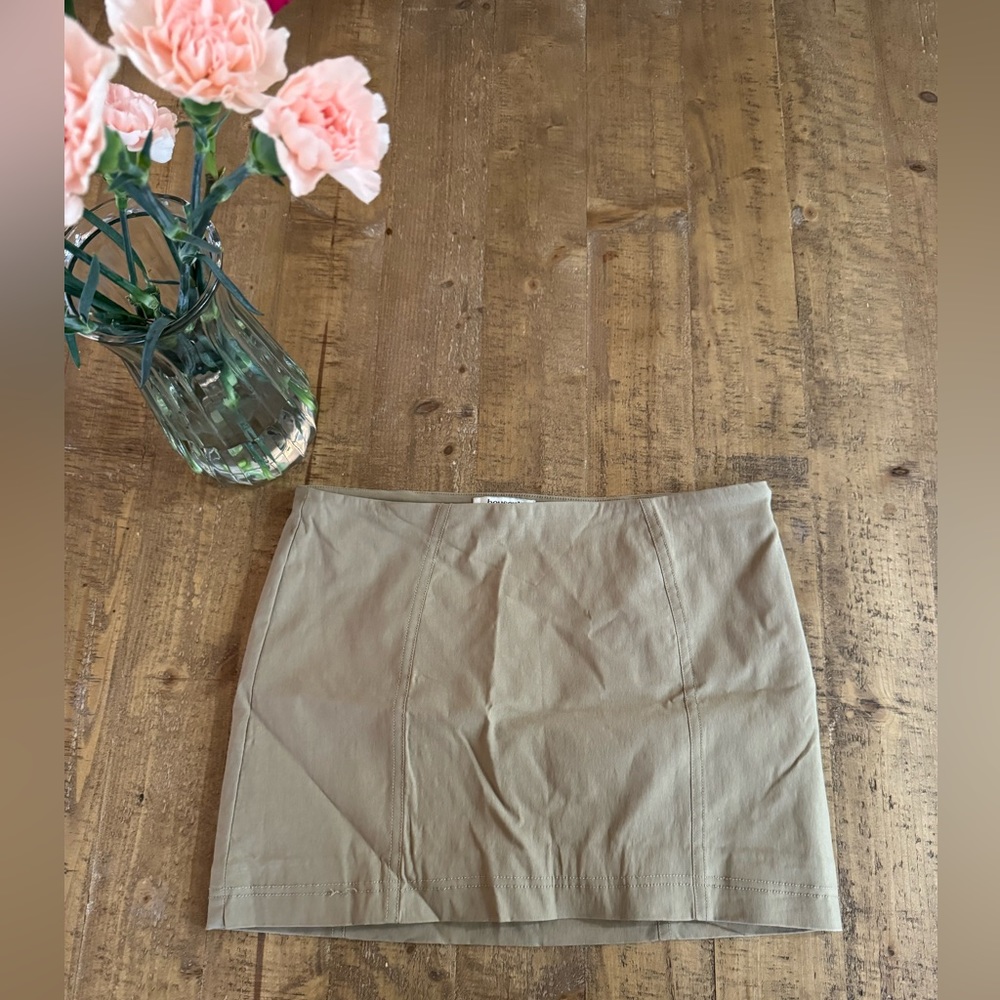 Nude House of CB mini skirt